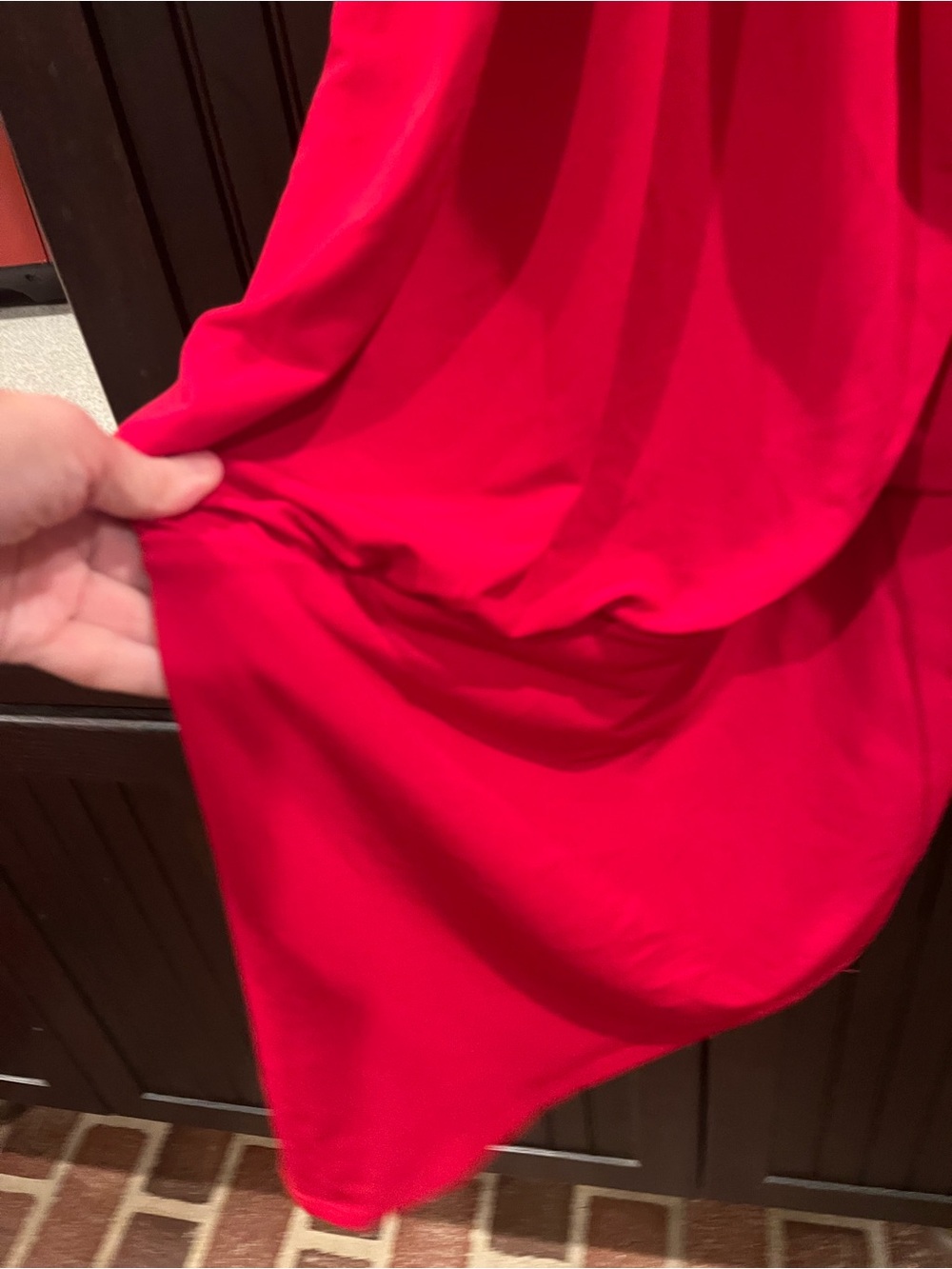 Cache Red Dress Sz 4 - Picture 4 of 6